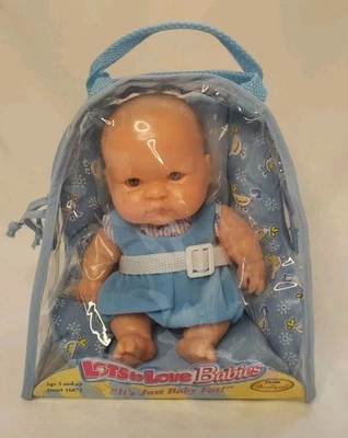 Berenguer LOTS TO LOVE BABIES “It’s Just Baby Fat” Boy Baby Doll 2003 NEW - Image 1 of 4