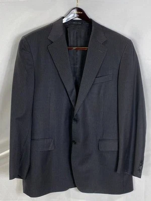 Canali Mens Gray Pure Wool Sport Coat Blazer Size 54 - Image 1 of 4
