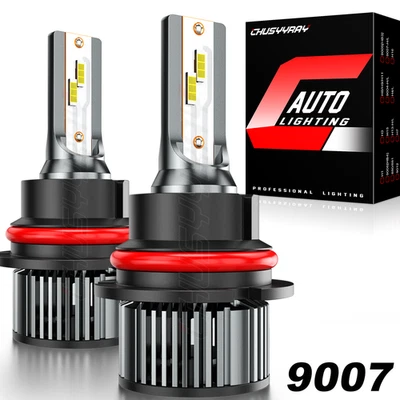 9007 Bombillas de faros LED ALTO/BAJO haz para Ford Econoline Super Duty 1996-1999 Foto 1 de 4