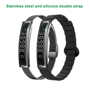 Smart Bracelet Heart Rate Monitor Phone Reminder Activity Fitness Sports Tracker - Picture 1 of 10