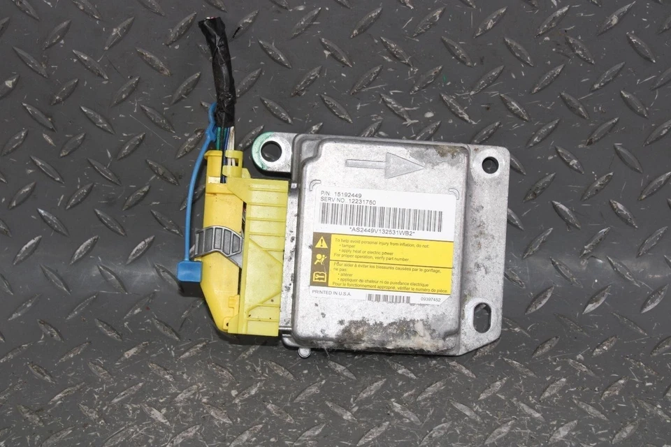 03-04 Hummer H2 Safety Crash SRS Restraint Bag Factory Control Module BCM Module Foto 1 de 4