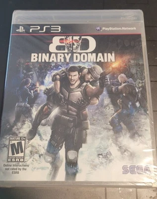 Binary Domain / PS3 / Complete / NEVER BEEN OPENED - Image 1 of 3