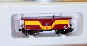 AZL Z scale Wisconsin Central Bay window Caboose #15 - 92008-1 - Picture 1 of 1