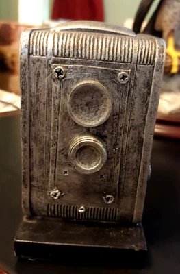 复古陶瓷旧相机模型展示桌面雕像古董镇纸 — 第 1/4 张图片