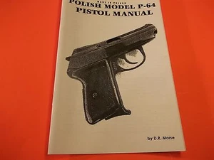 POLISH MODEL P-64 SEMI-AUTO PISTOL MANUAL sixteen pages of information - Picture 1 of 2