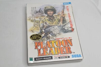 Platoon Leader Sega Sega War Game World II Japón VENDEDOR DE EE. UU. NUEVO EN CAJA Sellado de fábrica Foto 1 de 4