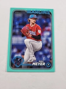 MAX MEYER 2024 Topps Update AQUA Parallel Fanatics Exclusive #US236 - Picture 1 of 2