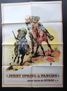 Poster Supplement Jerry Spring Du Journal Spirou N° 2058 de 1977 - Imagen 1 de 1