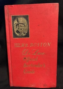Old Mr. Boston De Luxe Official Bartender's Guide 1966 149 pages PET RESCUE - Imagen 1 de 8
