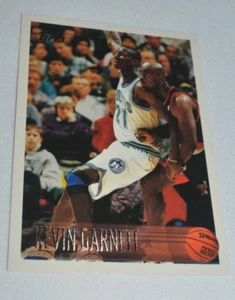 1996 TOPPS BASKETBALL - RC KEVIN GARNETT MINNESOTA TIMBERWOLVES CARD #45 - Bild 1 von 4