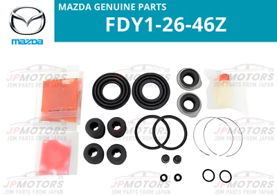 Kit de revisión de sello de pinza trasera MAZDA RX-7 FD3S FDY1-26-46Z NUEVO piezas originales OEM Foto 1 de 4