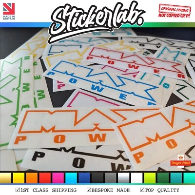 Max power sticker, decal, vinyl, magazine, REVS, jdm, dub, fastcar, Retro, 90