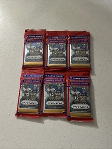 2021 Prizm NFL Football Cello Packs sealed Lot of 6 QB RC Panini Factory Sealed - Picture 1 of 1