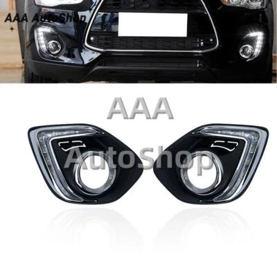 Luz antiniebla LED diurna DRL para 2013 2014 2015 Mitsubishi ASX Outlander Sport Foto 1 de 4
