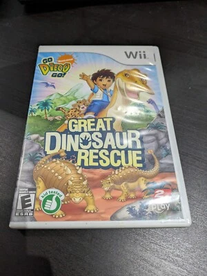 Go, Diego, Go!: Great Dinosaur Rescue Wii (CIB) - Image 1 of 3
