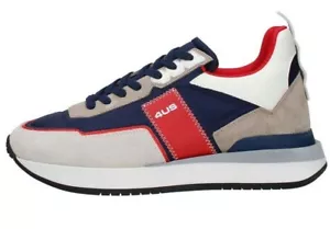SNEAKERS CESARE PACIOTTI 4US UOMO IN PELLE COLORE BLU ART. SEAN 400 - Foto 1 di 4