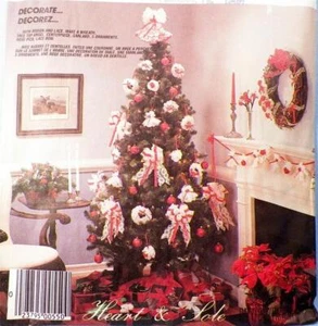 Weihnachten Basteln Schnittmuster Spitze Band Engel Ornament Rose Pick Girlande Neu aus altem Lagerbestand - Bild 1 von 2