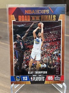 2019-20 Panini Hoops Basketball Road to the Finals #28 Klay Thompson #'d/2019