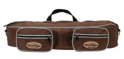 Weaver кожи нейлона Trail Gear Cantle сумка, коричневый, 15502-01, коричневый - Изображение 1 из 4