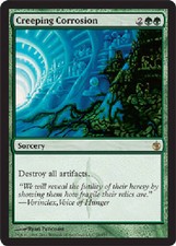 CREEPING CORROSION Mirrodin Besieged MTG Magic the Gathering Cards DJMagic