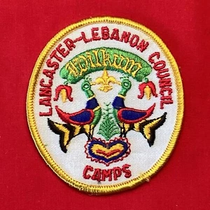 Boy Scout Lancaster-Lebanon Council Camps Wilkum Patch F252B1 - Picture 1 of 2