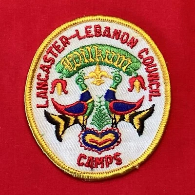 Boy Scout Lancaster-Lebanon Council Camps Wilkum Patch F252B1 - Image 1 of 2
