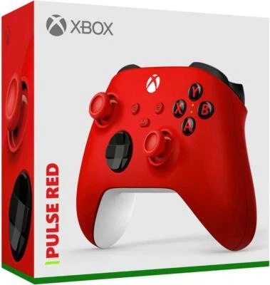 Controller Microsoft Xbox Serie X/S Pulse Red Pad Wireless One Rosso - Immagine 1 di 4