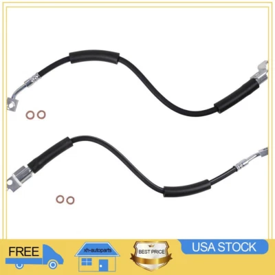 Manguera de freno delantera para Jeep TJ 1997 1998 1999 2000 2001 2002 2003 2004 2005 2006 Foto 1 de 4