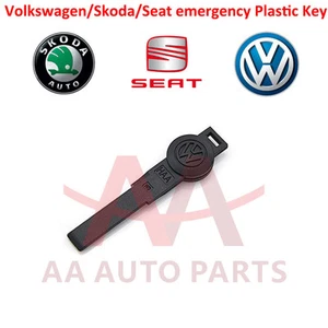 Genuine Volkswagen Skoda Seat Valeo Emergency Plastic Key - Bild 1 von 1