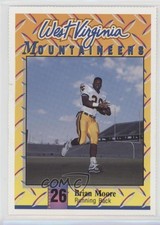 1992 West Virginia Mountaineers Team Issue Brian Moore #29