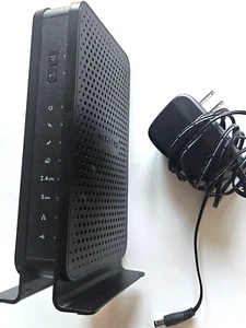 Netgear N600 Wifi Kabel Router Modem Model C3700v2 plus zasilacz - Zdjęcie 1 z 6