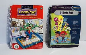 Lot Of 2 LeapFrog LeapPad Books ONLY (no cartridges) 3rd Grade