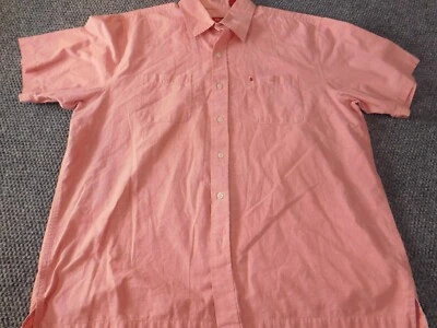 Izod Mens Shirt Large Pink Button Up classic luxury sport casual - Image 1 of 4