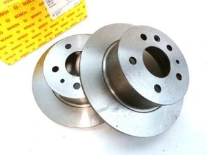 Mercedes W123 W107 0986478199-810 2x Bosch brake discs 279x10x8.3 - Picture 1 of 4