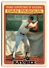 1986 Topps Kay-Bee Young Superstars of Baseball #22 Dan Pasqua NrMt-Mt  ID:50412