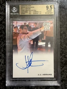 Star Trek 2009 Movie Autograph Auto Director J.J. Abrams BGS 9.5 Gem Mint - Picture 1 of 2