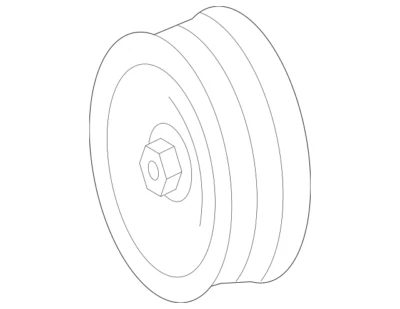 Polea original Mercedes Benz S63 AMG S550 2011-2016 OE 2782020519 Foto 1 de 3