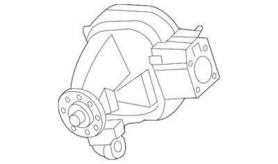 Genuine Ford 97-04 Expedition F-Series Navigator Front Axle Housing F65Z-3010-AA - Image 1 of 2