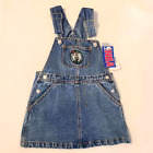 NBA Boston Celtics Toddler Girl Denim Overall Skirt Reebok Size 3T   NEW NWT