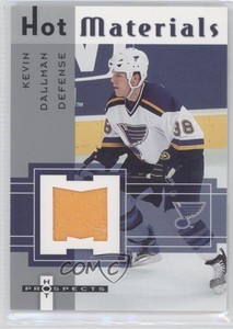 2005-06 Fleer Hot Prospects Hot Materials Kevin Dallman #HM-KD Rookie RC
