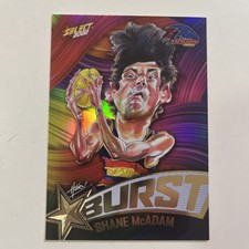 2022 Select Footy Stars AFL Burst SBP2 Shane McAdam Adelaide Crows