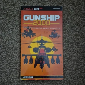 Gunship 2000 Amiga Commodore CD32 UK Pa Tested Complete - Picture 1 of 3