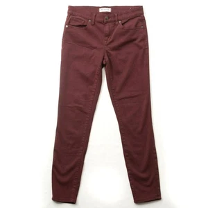 Madewell Skinny Jeans weinrot 5 Pocket Größe 28 - Bild 1 von 12