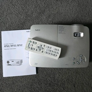 NEC NP50 DLP Projector with Remote - Picture 1 of 5