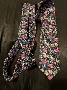 BURMA BIBAS tie floral - Picture 1 of 3