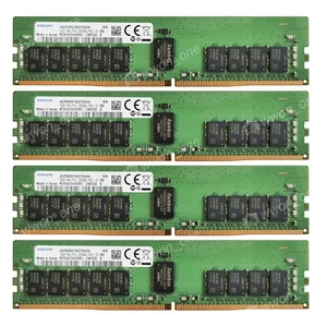 Samsung 64GB 4X16GB DDR4-25600R 3200Mhz 1.2V RDIMM ECC Registered Server Memory - Afbeelding 1 van 5