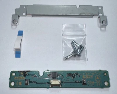OEM Sony Fat PS3 Power / Eject Module 1-871-871-21 w/ Flex Cable Screws & Mount - Image 1 of 4