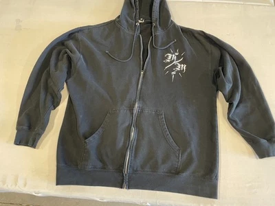 Vintage Metal Mulisha Hoodie Mens XXL Gray Y2K Grunge, Pre-owned - Image 1 of 4