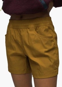 Prana Halle E-Taillenshorts II Größe 14 antik bronze neu mit Etikett $ 75 Damen Taschen 3" - Bild 1 von 14