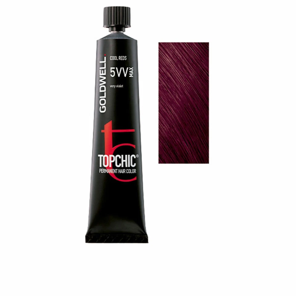 Tintura Permanente Goldwell TOPCHIC Nº 5VV 60 ml - Immagine 1 di 1